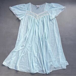 Miss Elaine Sheer Vintage Nightgown